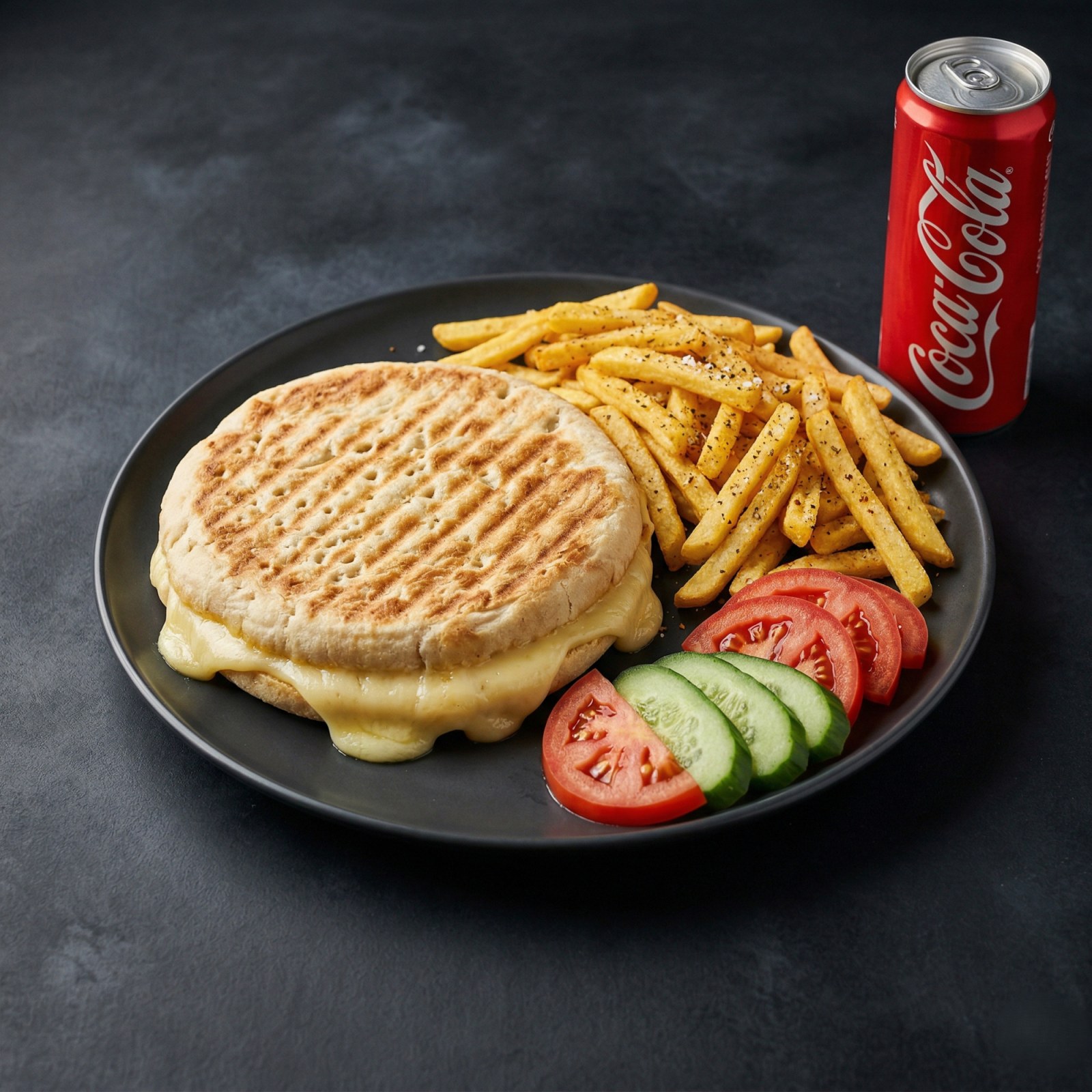 Bazlamalı Kaşarlı Menü / Flatbread Kashar Toast Menu