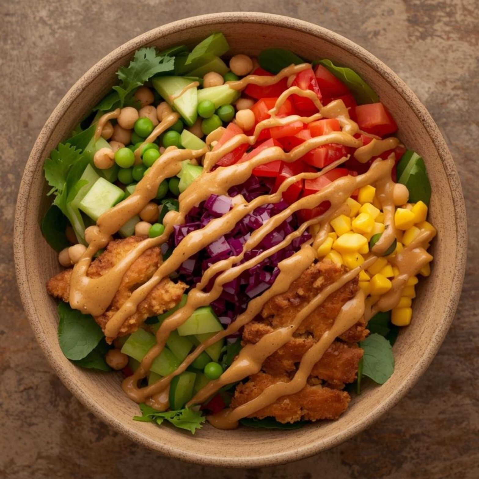 Tahinli Chicken Katsu Bowl