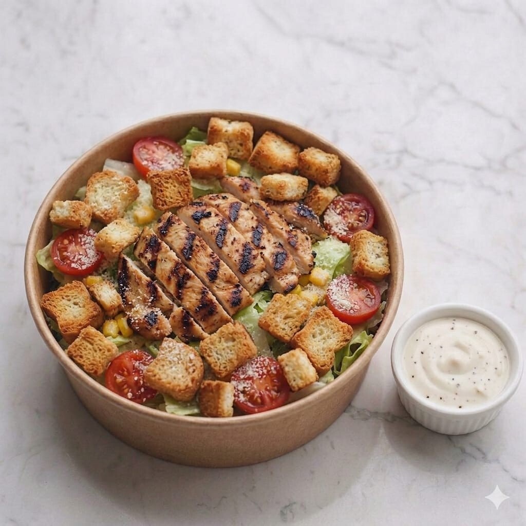 Tavuklu Sezar Salata