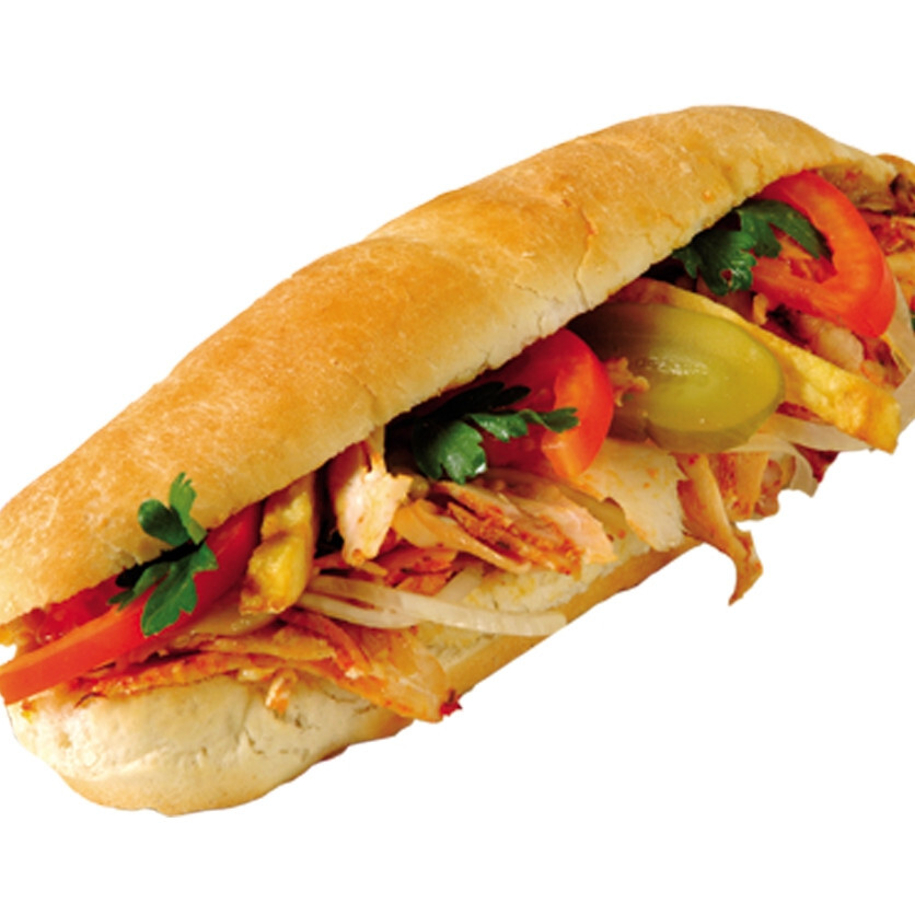 Tam Ekmek Arası Tavuk Döner+coca cola