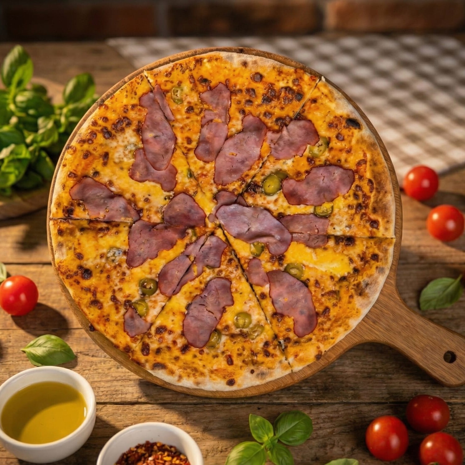 Füme Etli Pizza (Mega Boy)