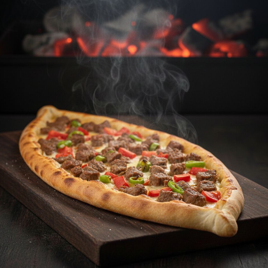 Kavurmalı Pide