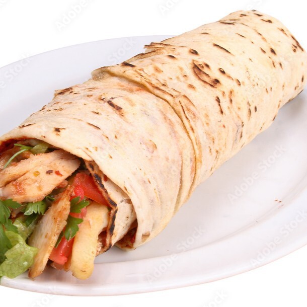 Tavuk Döner Dürüm (Çift Lavaş)