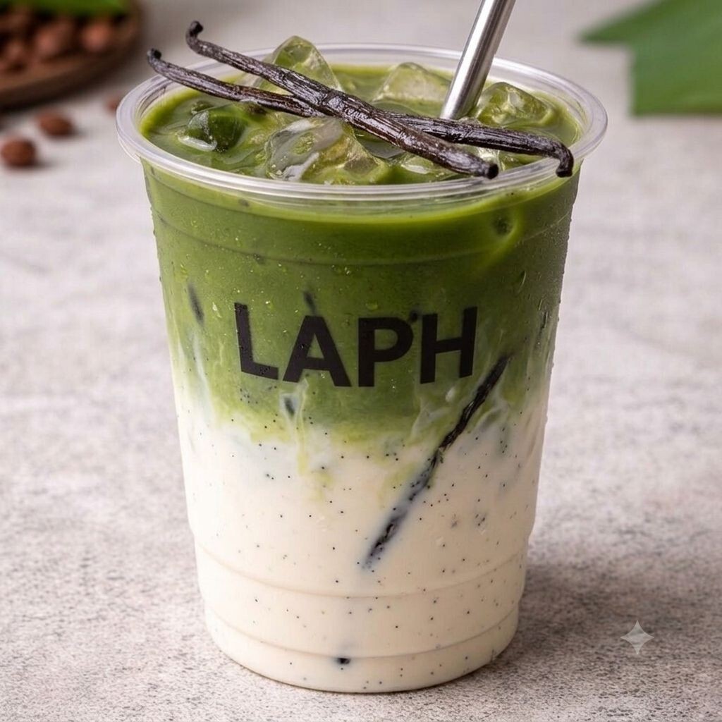 Vanilyalı Matcha Latte