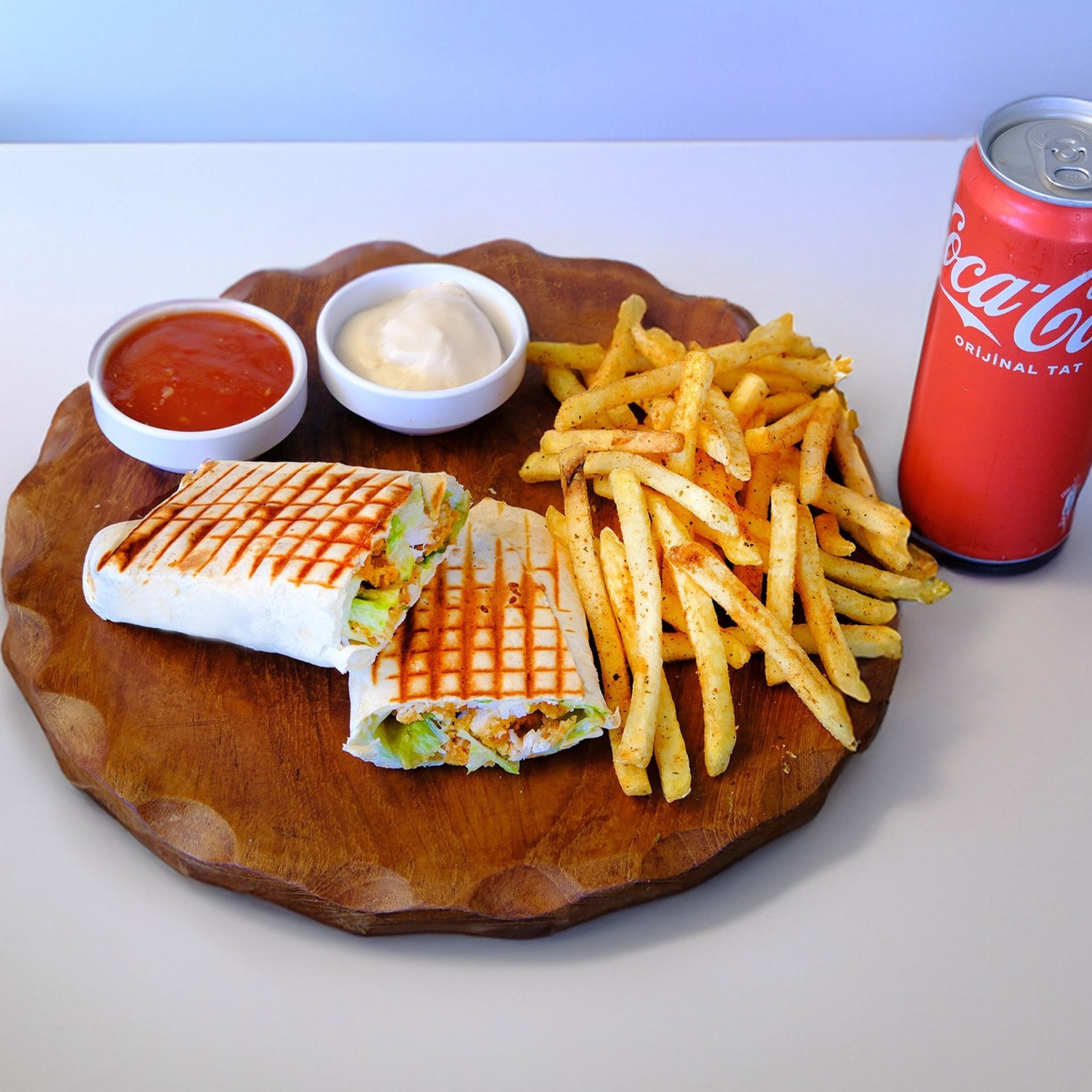 Çıtır Tavuk Wrap Menü