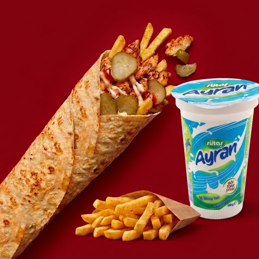 Tavuk Döner Dürüm X - Large Ekonomik Menü