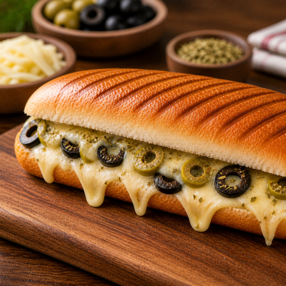Zeytinli & Kekikli Tost