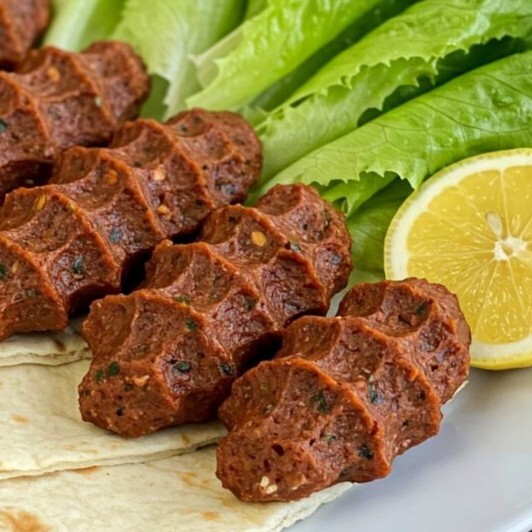 Çiğ Köfte Yarım Porsiyon (6 adet)