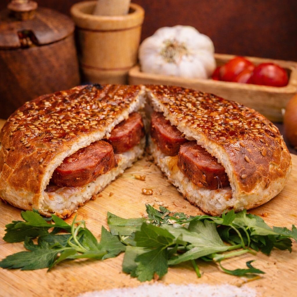 Sucuklu tost
