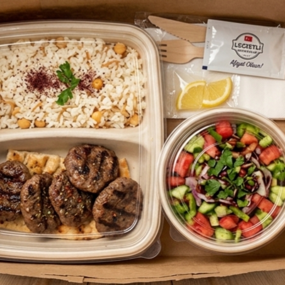 Köfte Pilav Salata (Porsiyon)