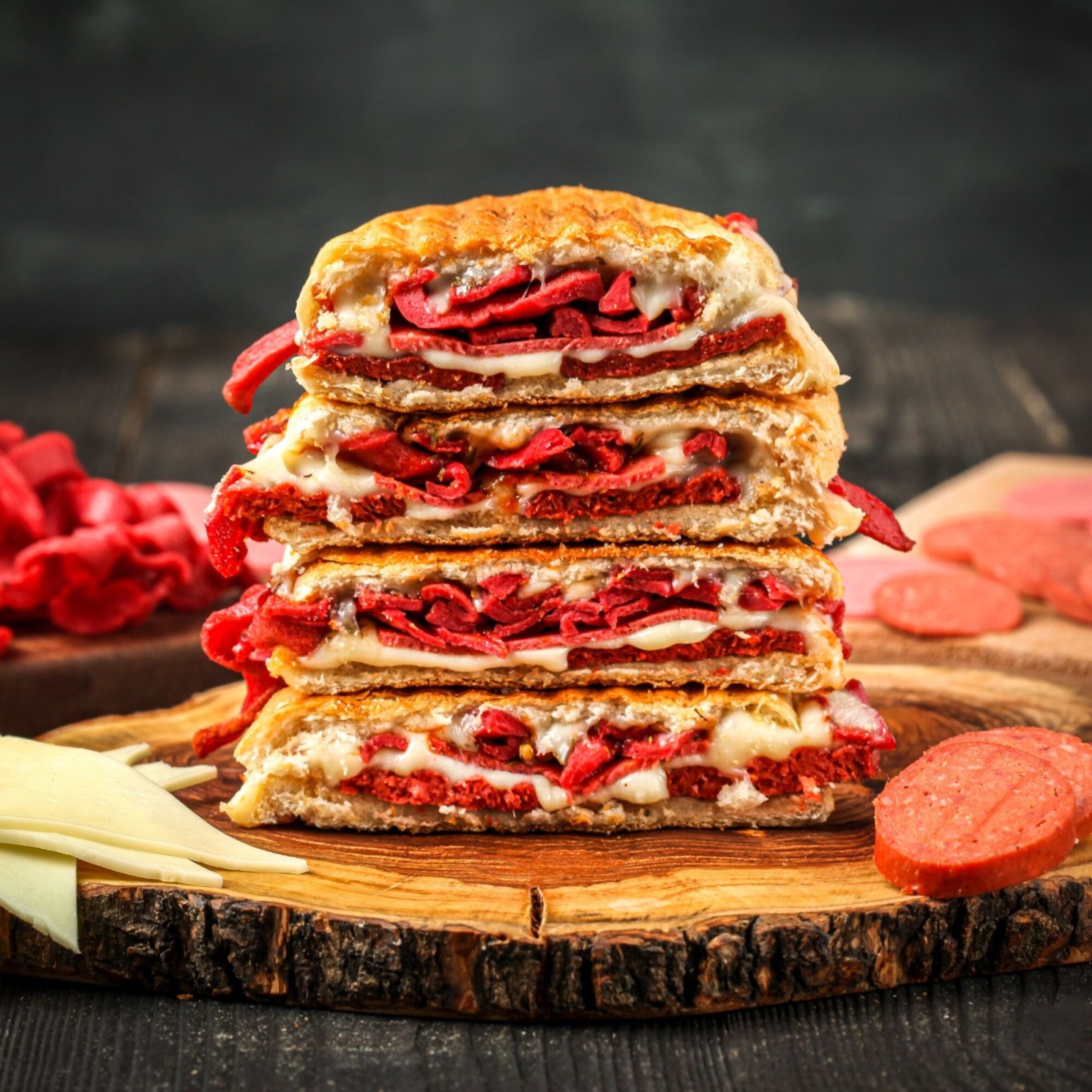 Atom Tost(Büyük Ekmek)+Söğüş