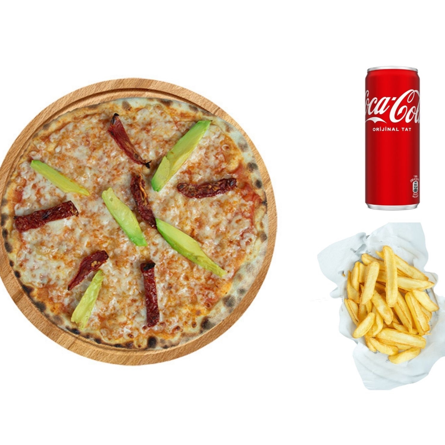 Avokado Margarita Pizza (Büyük)