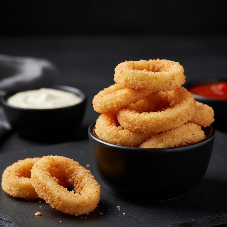 Halka Kalamar / Fried Calamary Rings