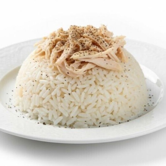 Tavuk Pilav (250 G Pilav 50 G Tavuk) + Ayran Menü