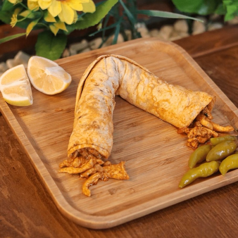 Dürüm tavuk tantuni+ayran