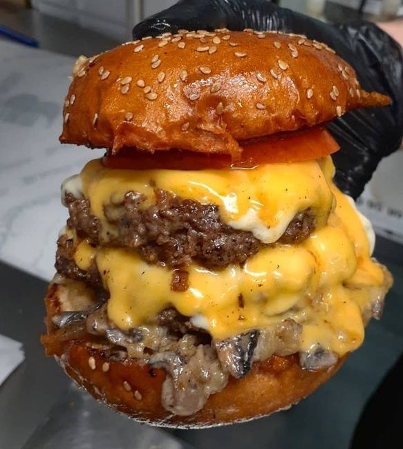 Yumurtalı Duble Chesse Burger