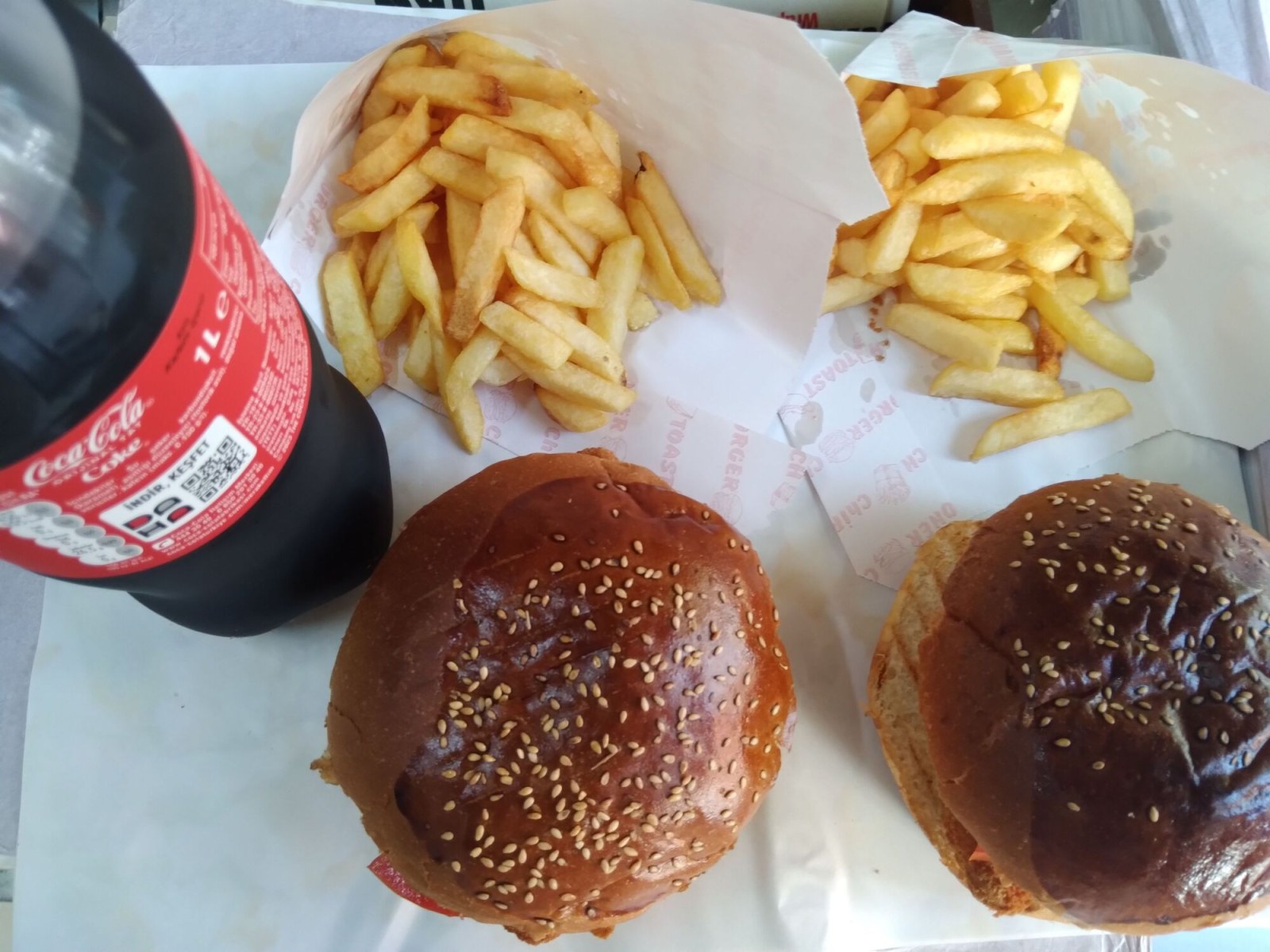 2'li Tavuk Burger Menü