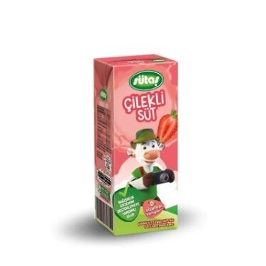 Çilekli Süt (180) ML