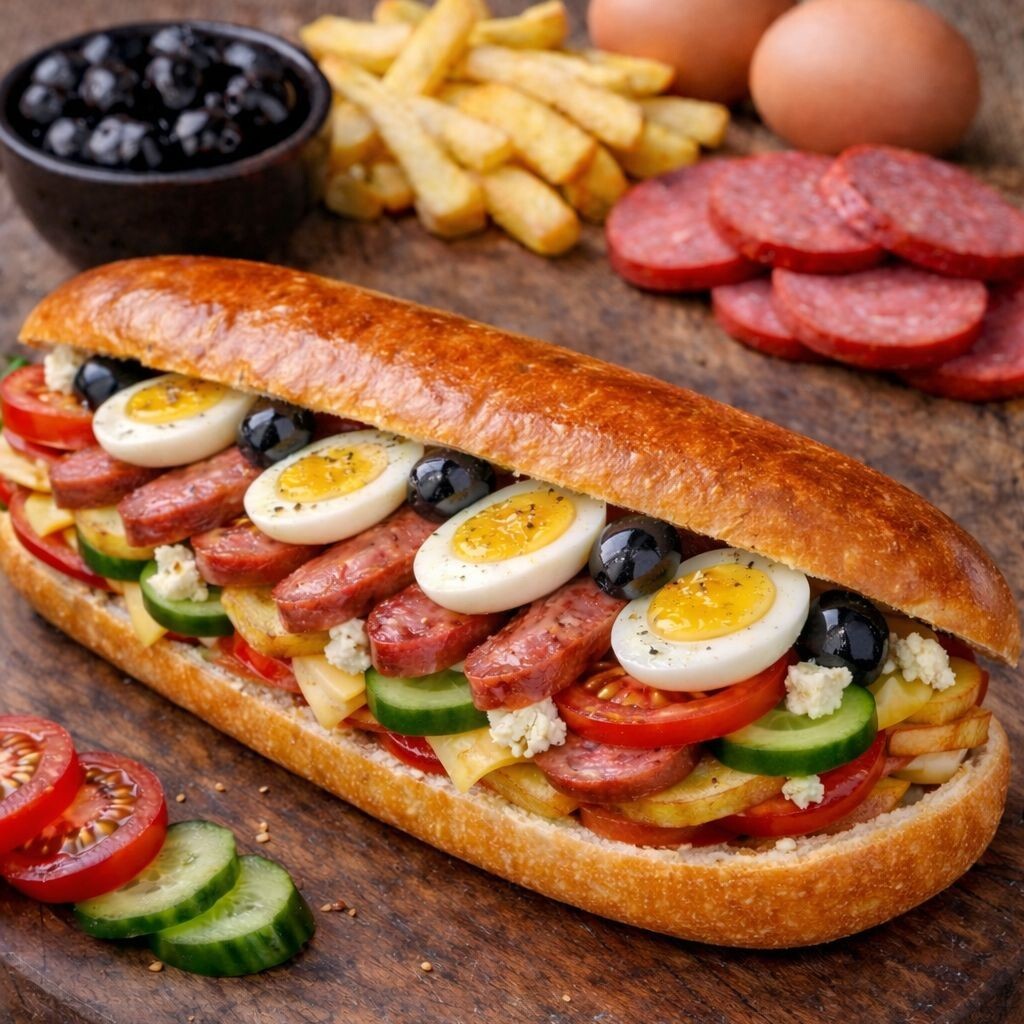 Seç – Ekle – Ye (Pastane Sandviç Ekmeği İle)