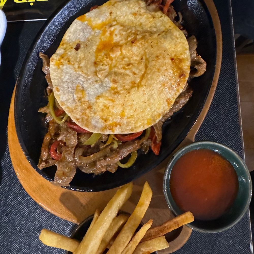 Beef Fajita+Coca Cola