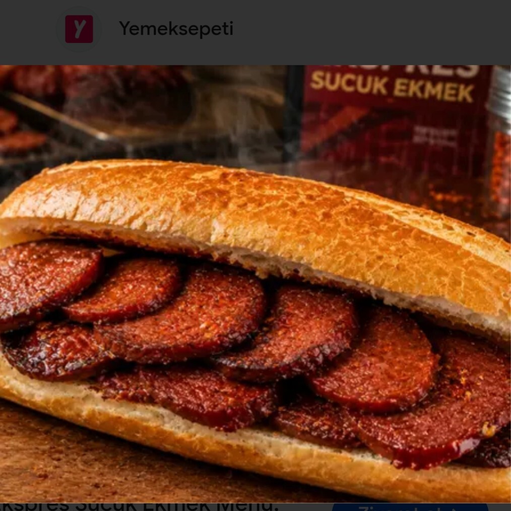 Yarım Ekmek Arası Izgara Sucuk (100 g)