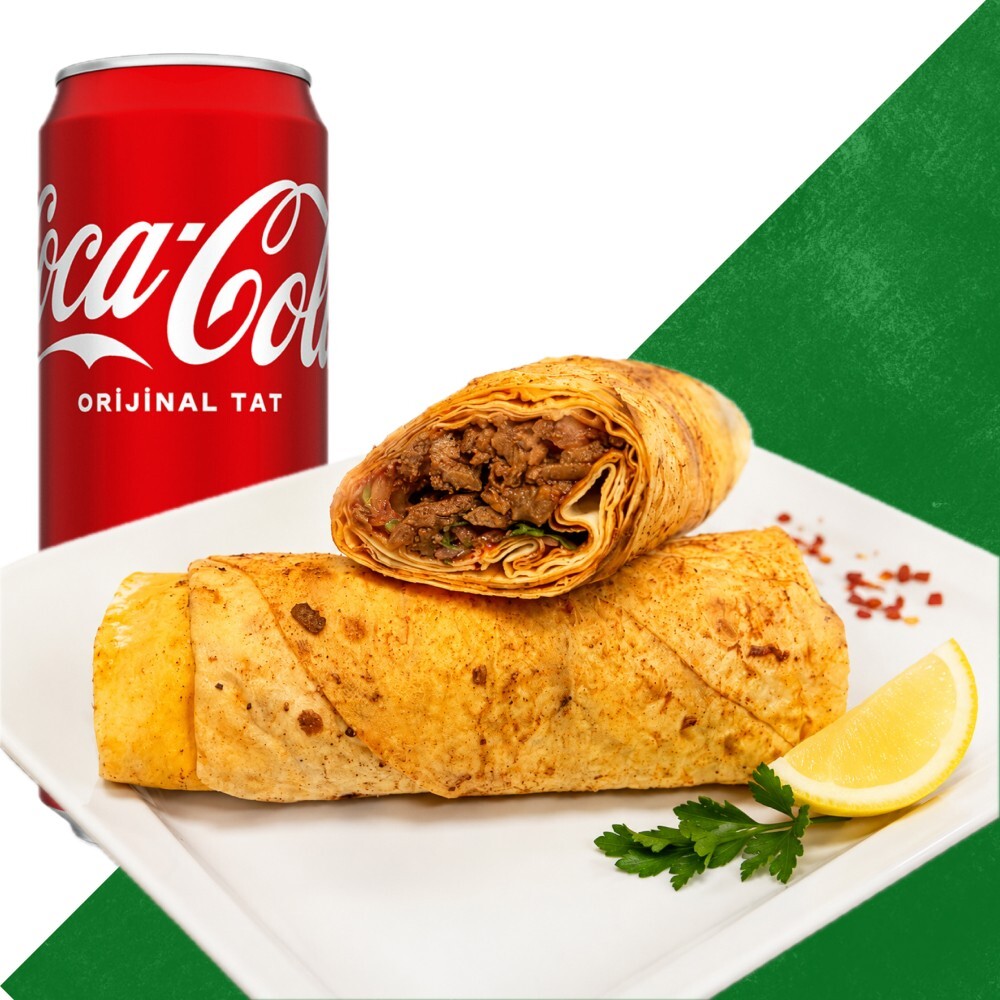 Et Tantuni Dürüm & Coca-Cola (33 cl.)
