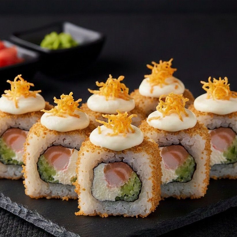 Salmon Truffle Roll