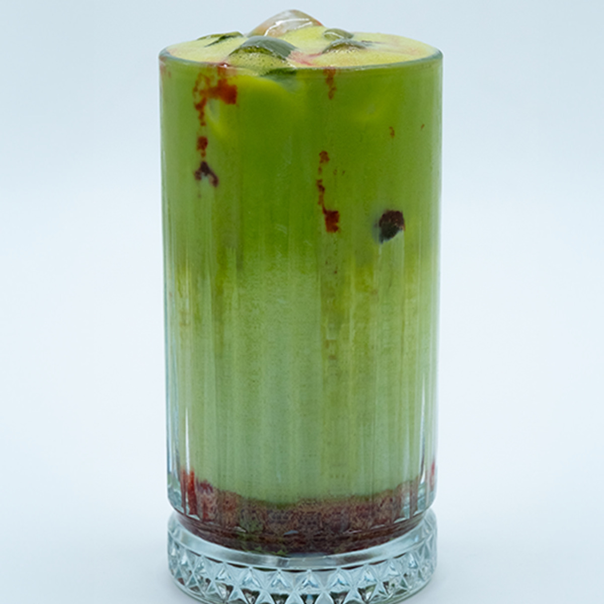 Ice Strawberry Matcha Latte
