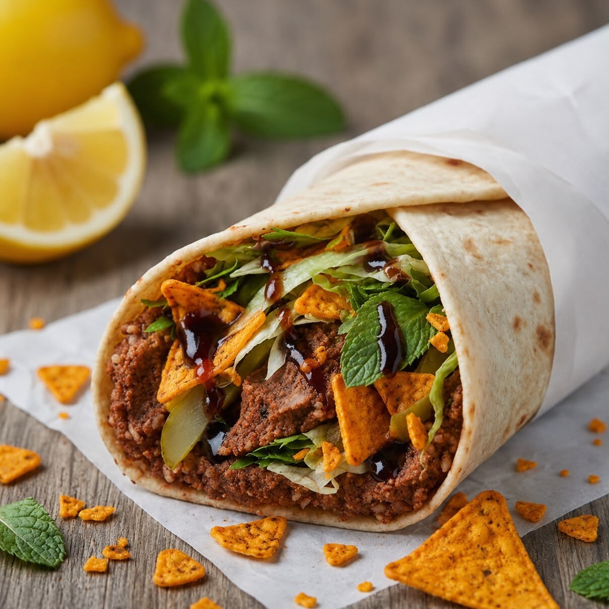 Efendi Doritoslu Çiğ Köfte Dürüm (160 gr)