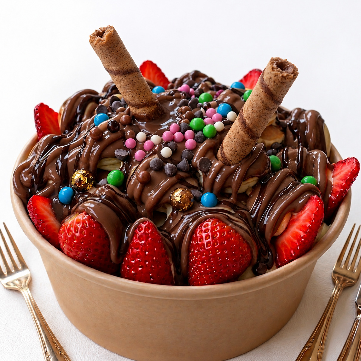 Trend Bowl Pankek Waffle (Large)