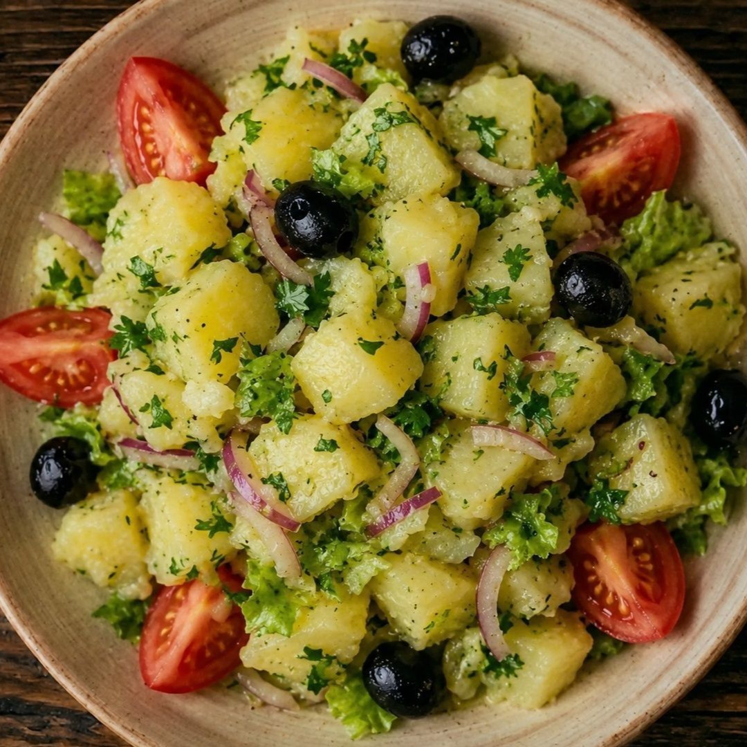 Patatesli Salata