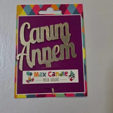 Canım Annem (Pasta Süsü)
