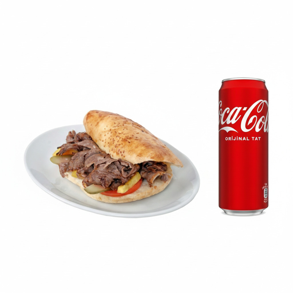 Pide Et Döner (100 Gr.) + Coca Cola