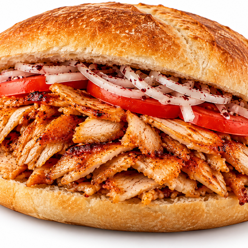 Pita Ekmek Arası Tavuk Döner