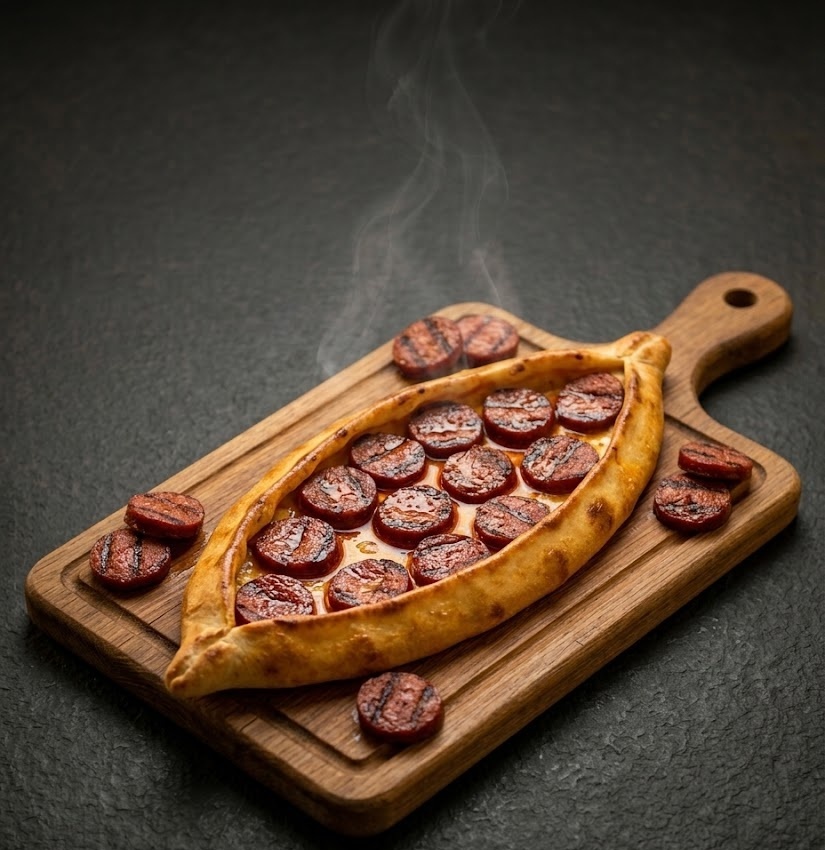 Sucuklu Pide