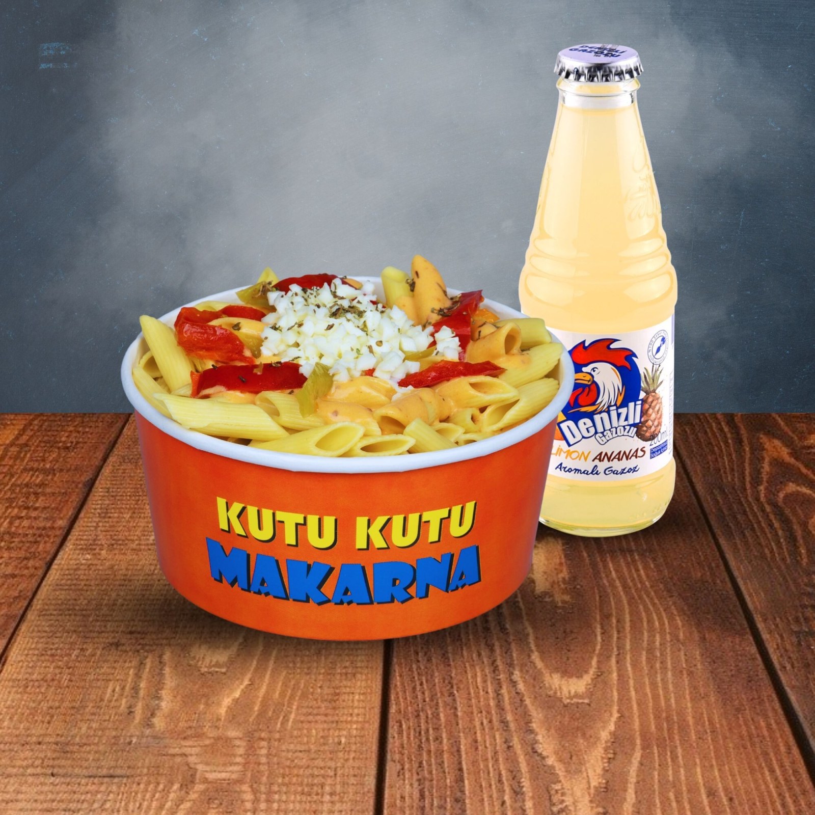 Mexicana Penne & Gazoz Menü