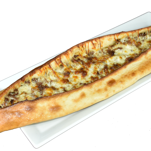 Kavurmalı Kaşarlı Pide