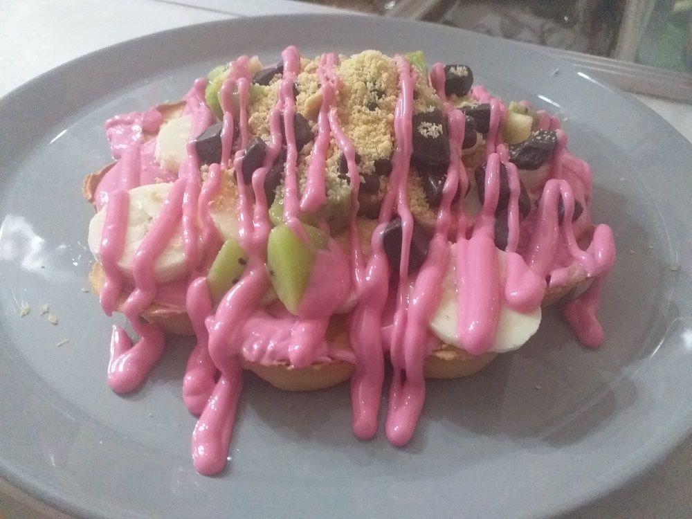 Raspberry Waffle