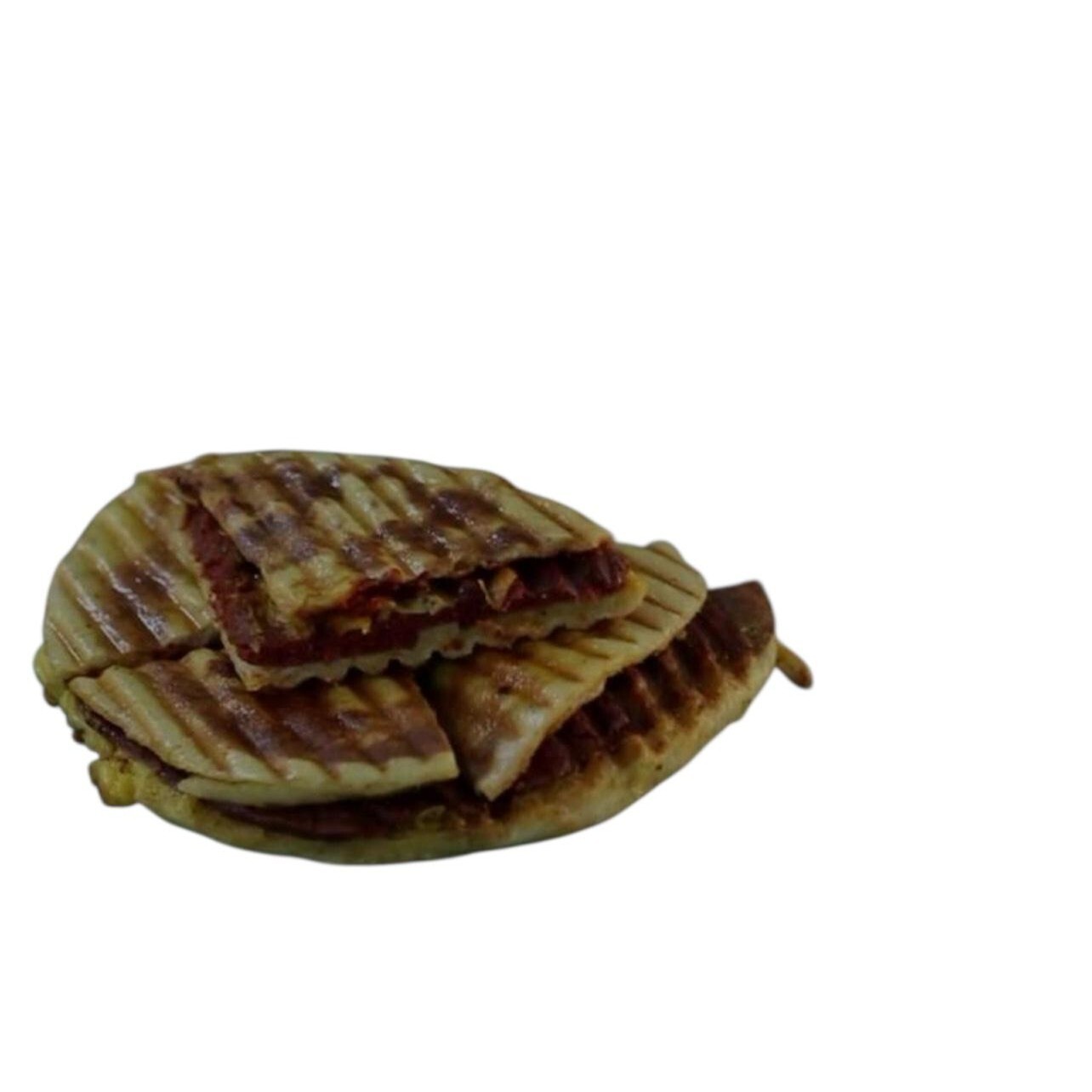 Sucuklu Bazlama Tostu