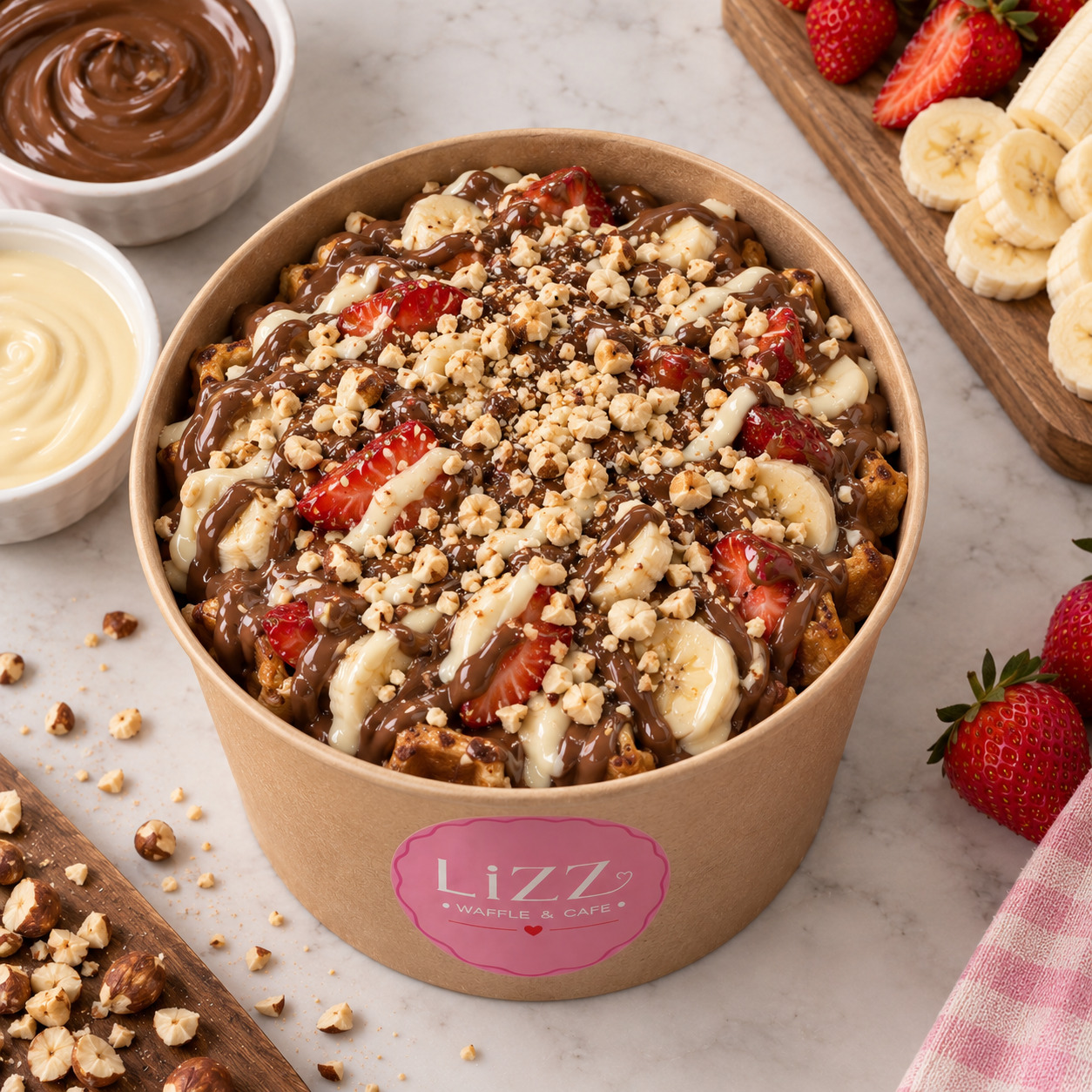 Lizz Klasik Kova Waffle