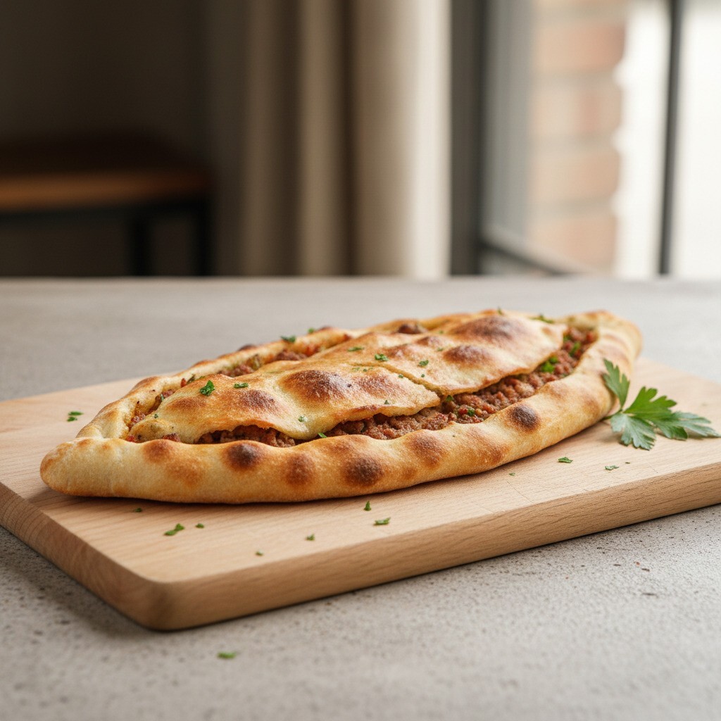 Kıymalı Kapalı Pide