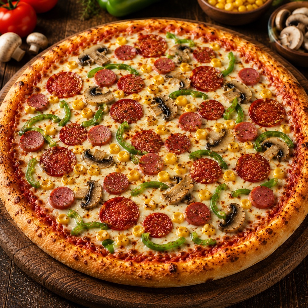 Karışık Pizza (Büyük Boy)