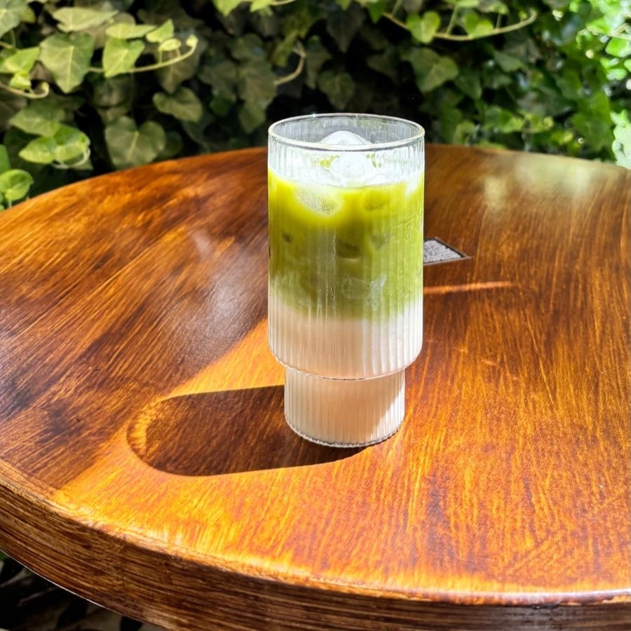 Iced Vanilla Matcha Latte