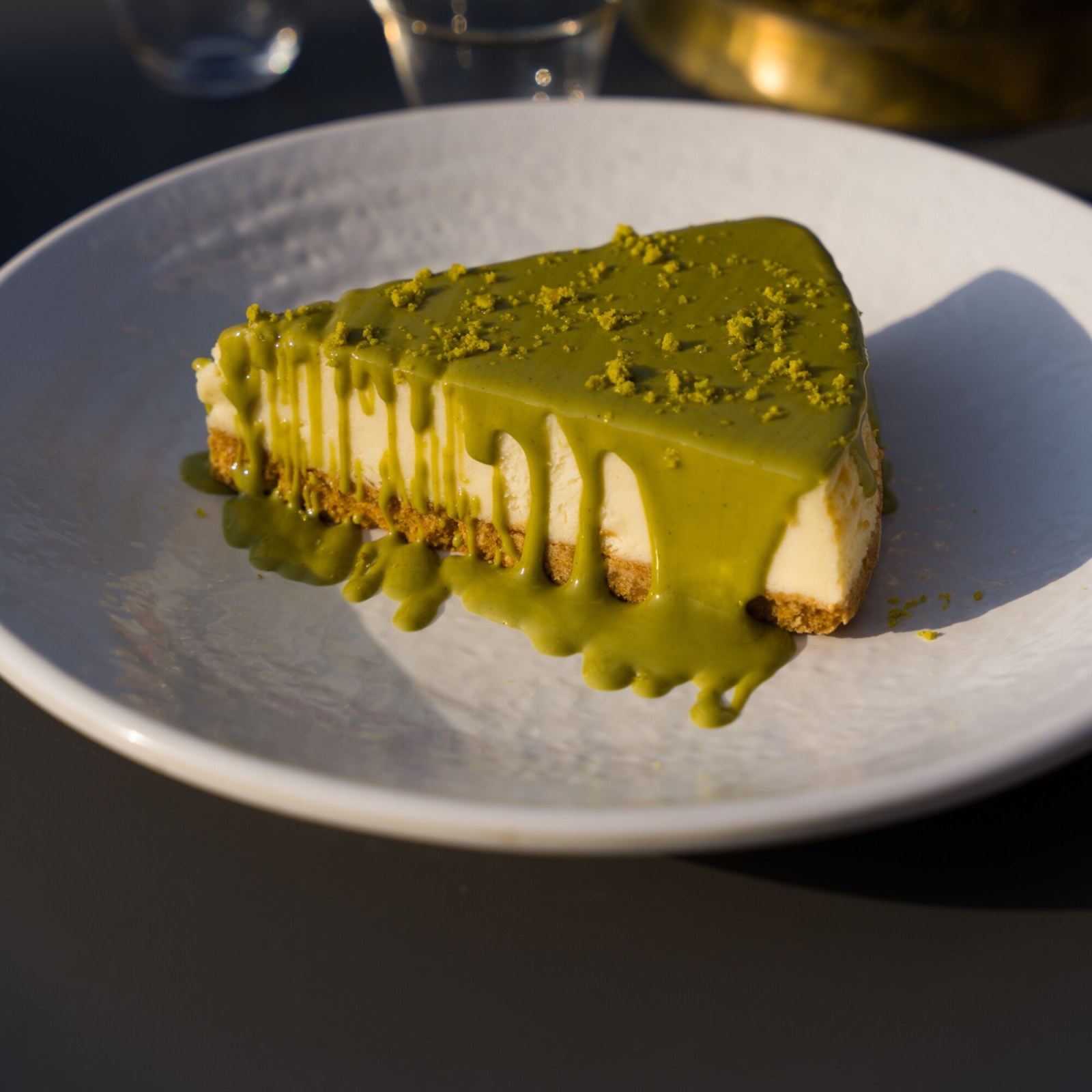 Fıstık Soslu Cheesecake