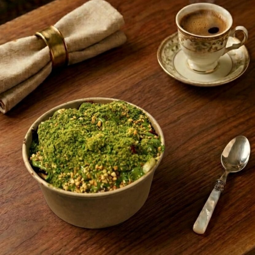 Fıstık Rüyası Bowl Waffle ( Büyük hamur )
