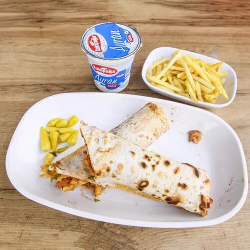 Jumbo Tavuk Döner Dürüm Menü 1
