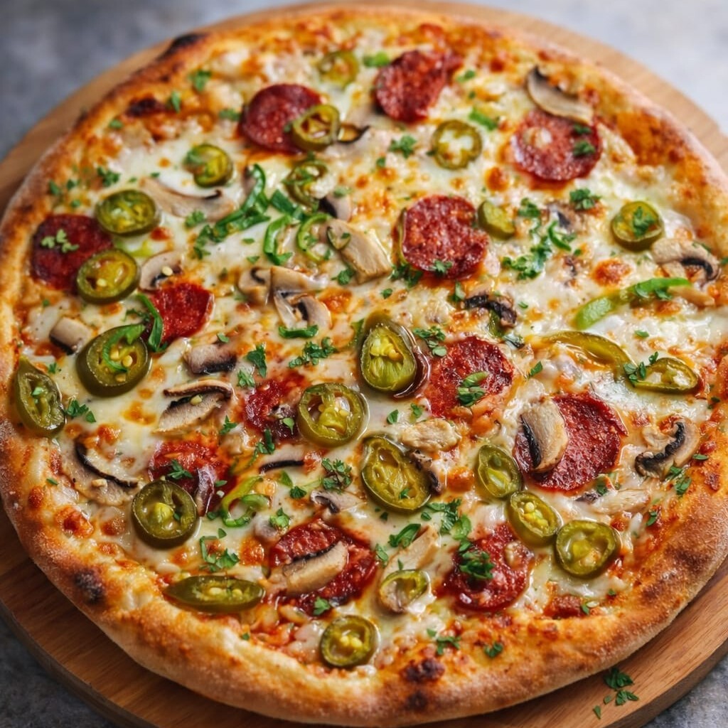 Mexicano Pizza acılı (Orta Boy)