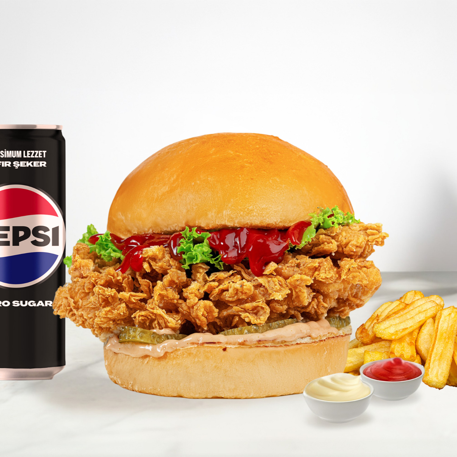 Chıcken Red Hot Burger Menü