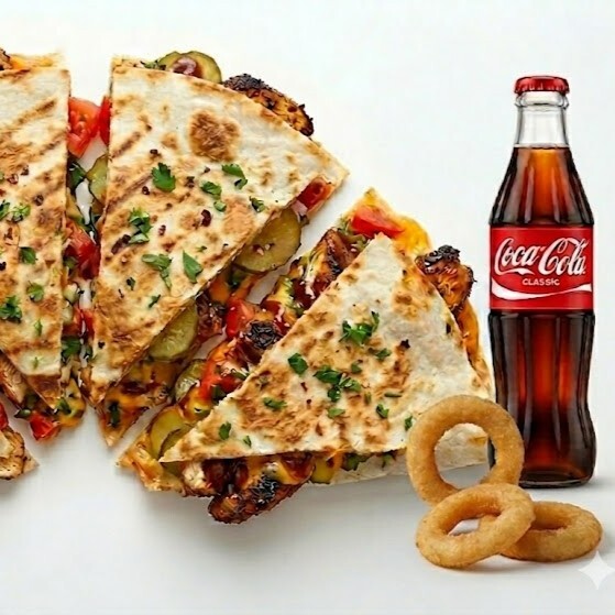 Cheddarlı Cajun Quesadilla Menü