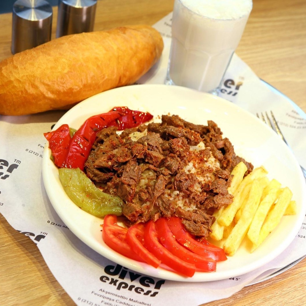 Kavurma Pilav Üstü Menü (110 gr)